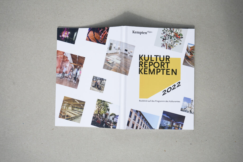 Kulturreport 2022, Kulturamt Stadt Kempten (Allgäu)