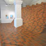 Ausstellung "EINSZUEINS" Einladungskarte wird zum Kunstobjekt