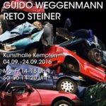 Plakat zur Ausstellung "Sonderfahrt" in der Kunsthalle Kempten