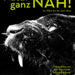 Plakat zur Ausstellung "Natur ganz nah" im Kunsthaus Kaufbeuren